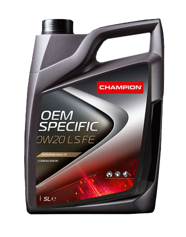 Моторное масло Champion OEM Specific 0W20 LL FE, 5л